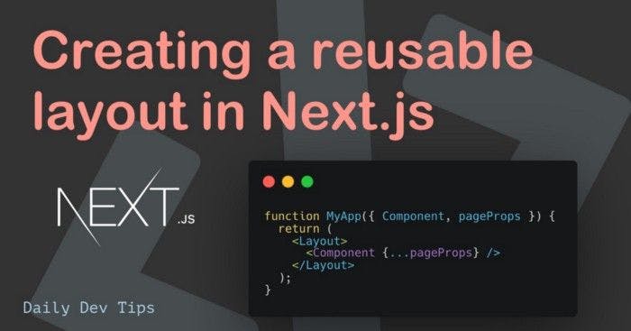 Implementing Layout Structure in NextJs the right way